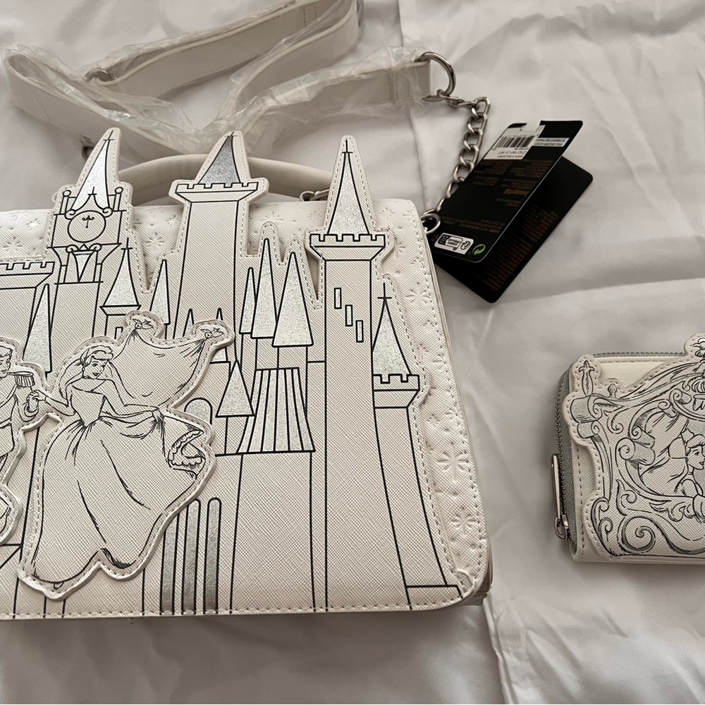 White Castle Design Women Bag